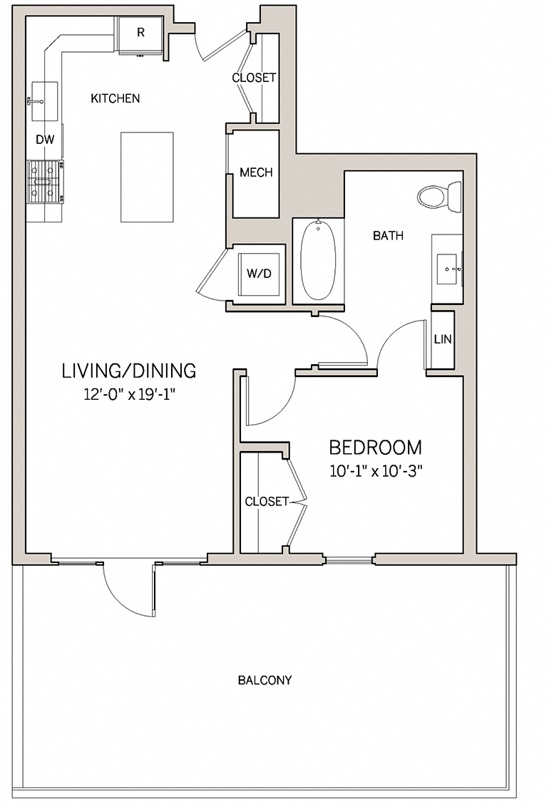 1 Bed 1 Bath A2 at AVE King of Prussia, King of Prussia, PA
